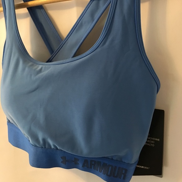 NWT Under Armour Mid-Impact Bra. - Picture 4 of 4